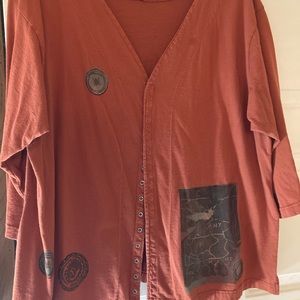 Blue Fish Top/jacket one size